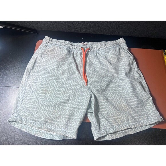 J.Crew Shorts Men's Sz Small Geometric Lined Mesh Drawstring - Picture 1 of 7